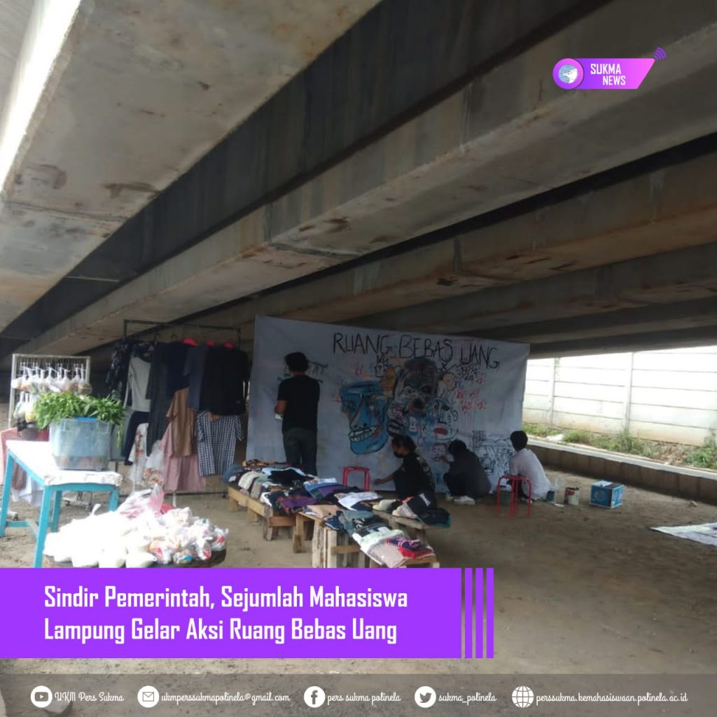 Ruang Bebas Uang, Jadi Tempat Sindir Pemerintah Lewat Gerakan Positif